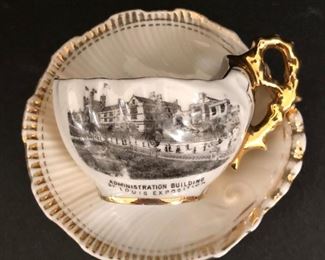 1904 St. Louis World's Fair Cup and Saucer