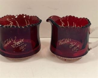 1904 St. Louis World's Fair Ruby Flash