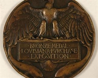 1904 St. Louis World's Fair Bronze Medal