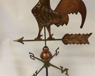 Rooster Weathervane with Arrow & Directional