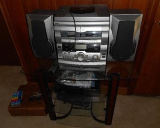 CD/Record/Tape Stereo System