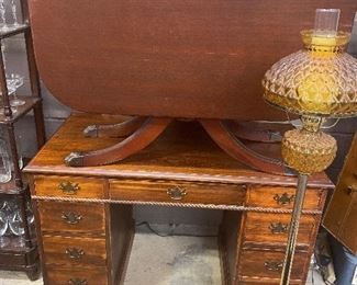 Solid Mahogany vintage desk