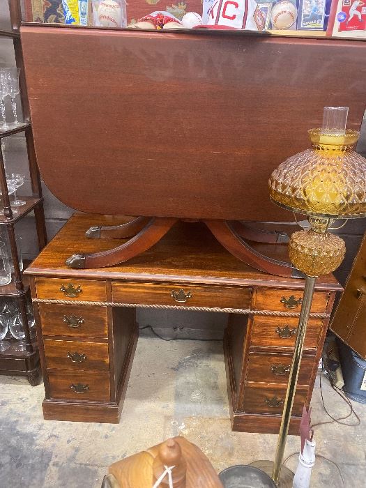 Solid Mahogany vintage desk