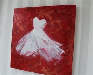 "Moonlit Frolic" by Ryn Del Mar REDUCED TO $775. LISTED ARTIST, Ryn Del Mar. Great for a youth room especially if they take ballet!