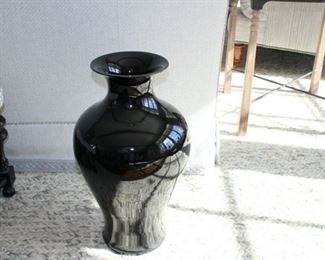 Pair of glass oversized vases Pair: $395 REDUCED TO $100 EACH! 