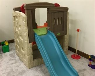 Fort with slide for kids, $50!