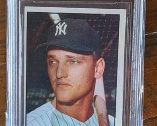1961 Roger Maris Topps Baseball Card; Graded