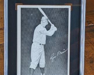 1962 Pressman Toys "Maris Action Game" Card, Roger Maris; SGC 50 / 4
