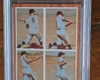 1962 Topps Maris Blasts 62st Card; PSA 5
