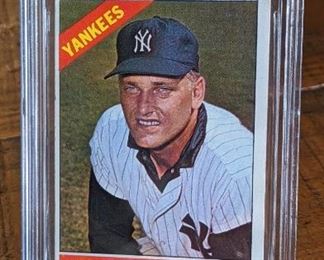 1966 Topps Roger Maris Card; Beckett 3.5
