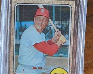 1968 Topps Roger Maris Card; Beckett 5.5
