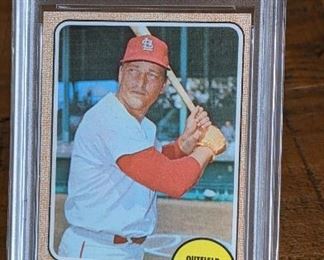 1968 Topps Roger Maris Card; PSA 5
