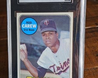 1969 Topps Rod Carew; SGC 7.5
