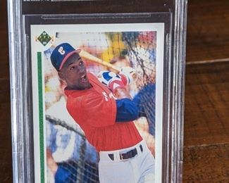 1991 Upper Deck Michael Jordan #SP1 Baseball Card; Beckett 9 Mint
