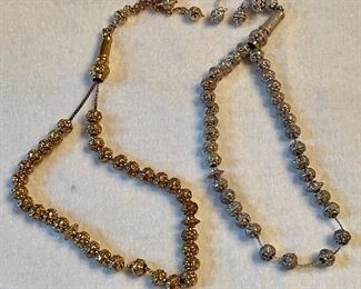 Item 465:  (2) Sets of Prayer Beads:  $40