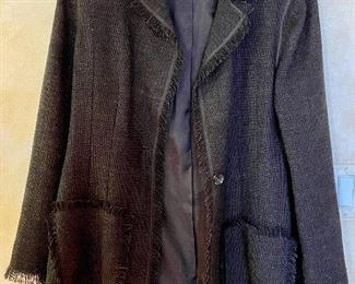 Item 491:  Fendi Brown Jacket with Pockets (size 46): $165