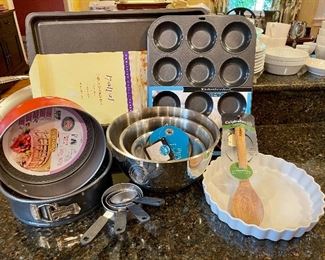 Item 530:  Lot of Assorted Baking Items:  $42