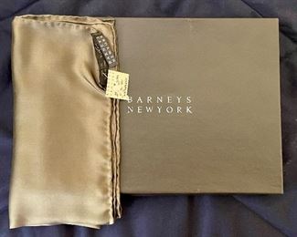 Item 49:  Barneys New York Silk Pocket Square:  $28
