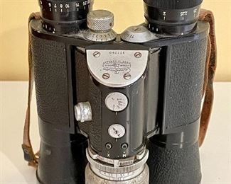 Item 59:  Vintage Möller Cambinox Binocular Camera, Germany:  $1125
