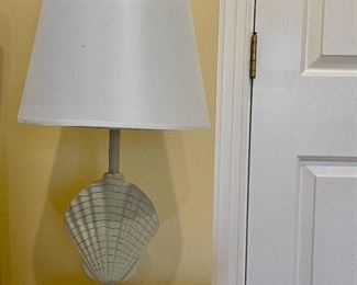 Item 88:  (2) Decorative Shell Lamps - 16":  $75