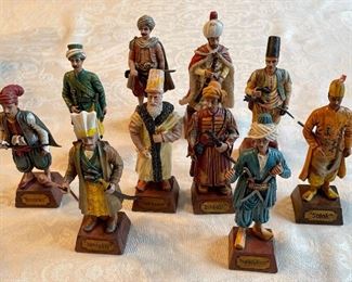 Item 191:  Set of Ottoman Army Figurines:  $85
