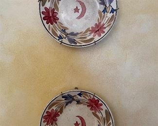 Item 203:  (4) Turkish Plates (Made in Japan) for the Ottoman Market - 8.5": 