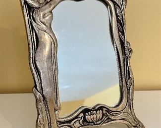Item 287:  Art Nouveau Mirror:  $16