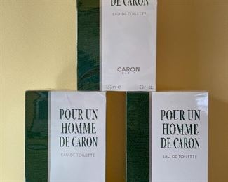 Item 314:  Men's Pour Un Homme De Caron:  $55 each