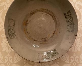 Item 321:  Antique Chinese Plate - 11.75":  $125