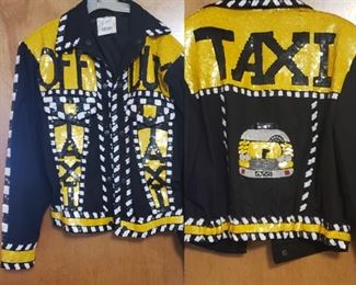 sequined Taxi jacket