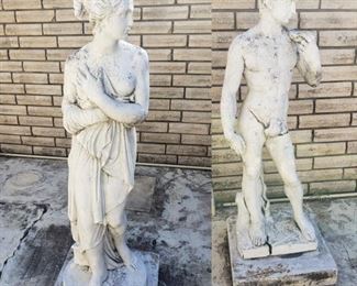 outdoor garden statues