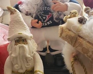 Houston Texans Santa