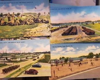 World War 2 military postcards
