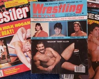 Vintage Wrestling magazines