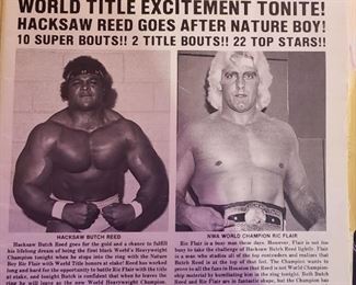 Vintage Wrestling Programs