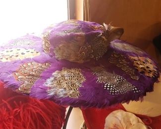 Amazing Feathered Hat