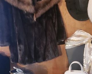 fur coat