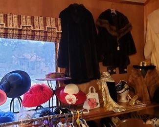 Fur Coats, Vintage Hats