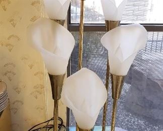 Brass Calla Lily Lamp by Harris Industries