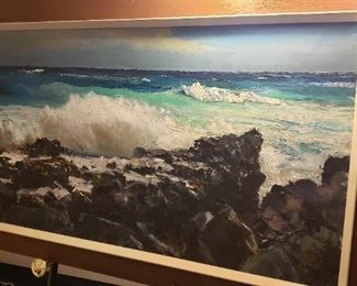 American Artist Peter Hayward, Hawaiian Ocean Scenes