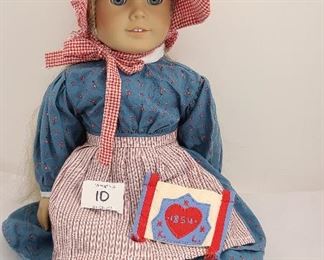 Kirsten Larson with meet outfit hat and pocket 1854 