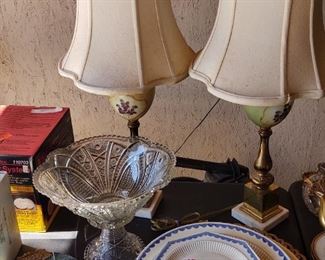 Lamps and dishes