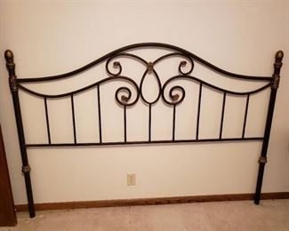 Metal Queen Bed Frame Headboard