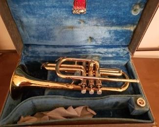 Conn Trumpet in Case