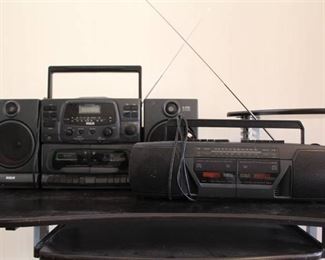 Lot of 2 RCA Stereos | Model # - RP 7767A & RP 7953B