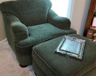 chair and ottoman here to serve you
