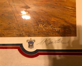 closeup of why said print is important