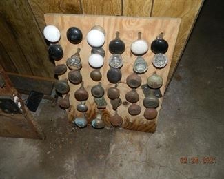 antique door knobs