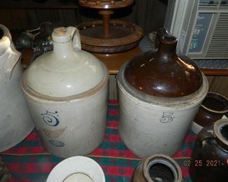 5 gallon crocks