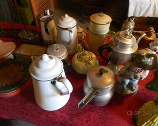 vintage coffee pots